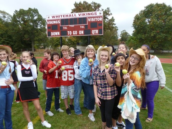 Michigan students love their apples!!