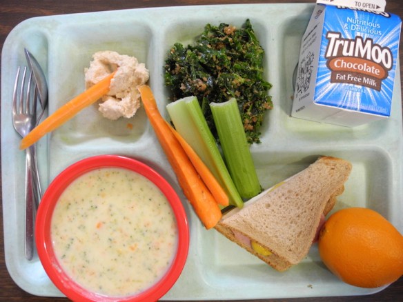 Lovely, home-style lunch in Starksboro, Vermont.