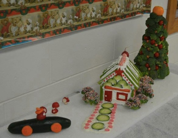 Veggie Car and House, St. Patrick's School, Terre Haute, Indiana