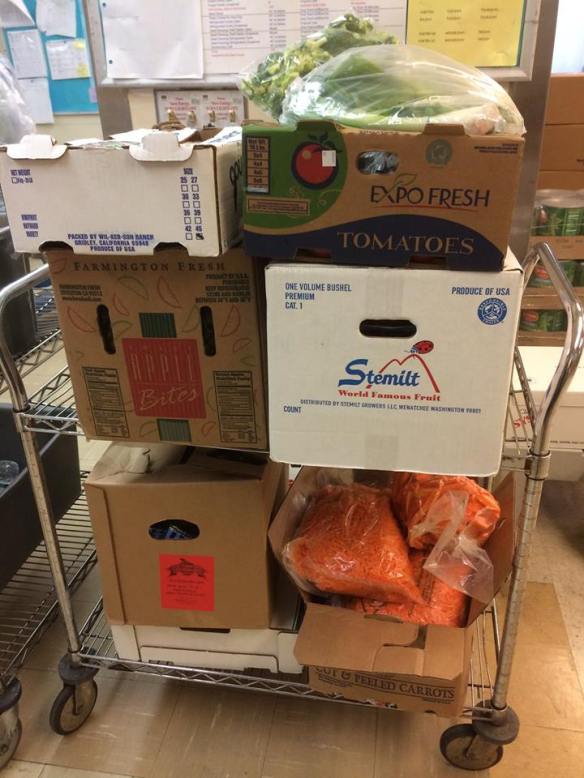 Produce Donations from San Diego School District