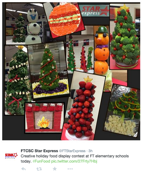 Great job with tweet + photo