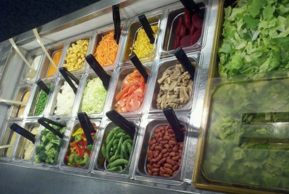 Harrisonburg (VA) High School Salad Bar